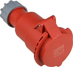 Розетка переносна P5 32А IP44 3P+N+PE UCombi АСКО-УКРЕМ (A0080010130) - мініатюра 3