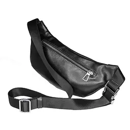 Жіноча шкіряна сумка-бананка GRANDE PELLE 11×26×7 см sum0026373 - мініатюра 6