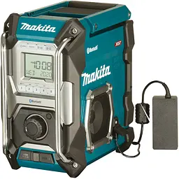 Радіоприймач акумуляторний Makita MR002GZ (XGT, LXT, CXT, Bluetooth, FM/AM, 2 x 5 Вт, без акумуляторів та зарядного пристрою)