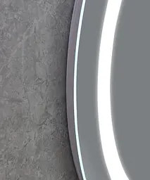 Дзеркало Mixxus Plain MC02-60 (годинник, LED-підсвічування, антизапотівання) MI6012 - мініатюра 4