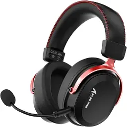 Ігрова гарнітура Attack Shark L30PRO Wireless,2.4GHz/Bluetooth/3.5mm AUX/AUX-to-Type-C,Black and Red (L30PROBR_AS) - мініатюра 2