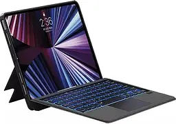 Чохол-клавіатура Wiwu Apple iPad 10.2" [2019-2021] Mag Touch Keyboard Case Black [91684] - мініатюра 7