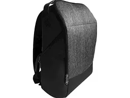 Рюкзак Optima поліестр сірий 43x31x18см діловий USB Techno арт.O97437-01
