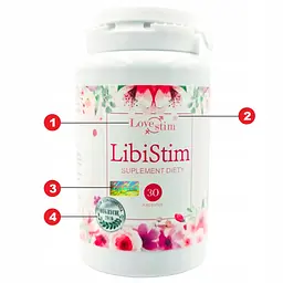 Капсули для підвищення лібідо жіночі LoveStim LibiStim (30 капсул) - мініатюра 2