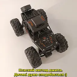 Машинка-джип на радіокеруванні з Wi-Fi камерою 720p. BigFoot Monster. Перегляд у реальному часі на смартфоні - мініатюра 11