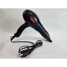 Фен Promotec Pm-2308 професійний з насадкою концентратор з 2-ступінчастим перемикачем потужності та температури 3000 Вт чорний (lp-89612_284) - мініатюра 2