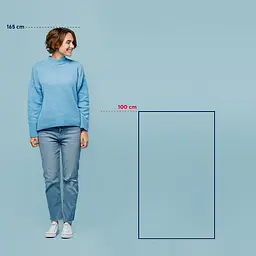 Килимок для ванної Kela Maja 100x60x1.5 см світло-рожевий (23540) - мініатюра 5