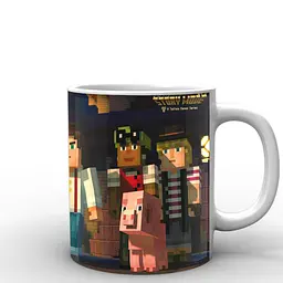 Кухоль GeekLand Minecraft Майнкрафт моби MС.02.027 330 мл синій - мініатюра 2