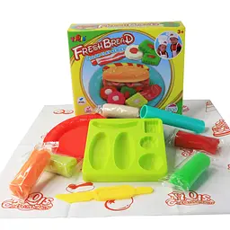 Набір для творчості з пластиліном UFT Alento Playdough Fresh Bread - мініатюра 2