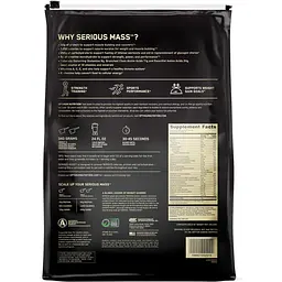 Гейнер Optimum Nutrition Serious Mass Chocolate-Peanut 5.443 кг - мініатюра 2