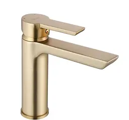 Змішувач для умивальника Rea Argus gold brushed (REA-B6410)