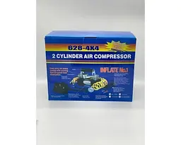 Автомобільний компресор двопоршневий Air Compressor 12V 628-4x4 - мініатюра 3