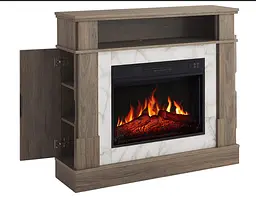 Електрокамін ArtiFlame For Living AF23S дуб сірий - мініатюра 4