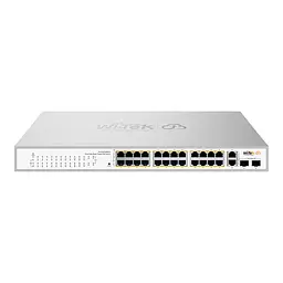 PoE-комутатор 28-портовий керований Wi-Tek WI-PCES328GFH гігабітний 24x1000Mbps PoE+, 2x1000Mbps Uplink, 2xSFP, 235W, Cloud, ONVIF (73-00255) - мініатюра 2