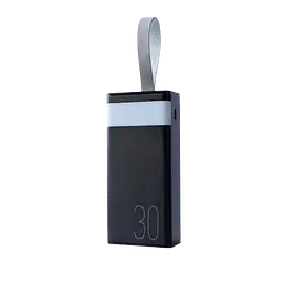 Зовнішній акумулятор Remax RPP-320 Chinen 30000mAh LED чорний - мініатюра 2