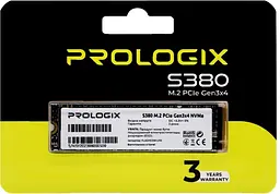 Накопичувач SSD 512GB ProLogiX S380 M.2 2280 PCIe 3.0 x4 NVMe 3D TLC (PRO512GS380) - мініатюра 3