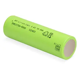 Акумулятор 21700 Li-Ion 5000mAh 3.6V 30A JHY (INR21700-50SE/INR21700-5000) - мініатюра 4