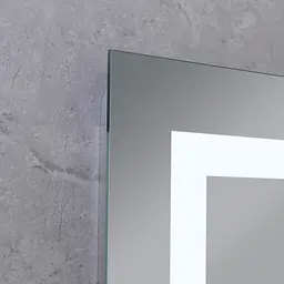 Дзеркало Mixxus Hard MR07-80x50 (LED Touch, антизапотівання, димер, регулювання яскравості) MI6658 - мініатюра 6