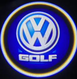 Картридж-вставка логотипу Volkswagen GOLF на двері 1 шт.