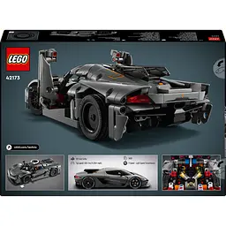 Конструктор LEGO Technic Koenigsegg Jesko Absolut - сірий гіперкар 801 деталей (42173) - мініатюра 2