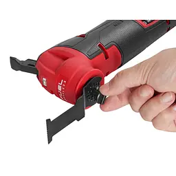 Інструмент багатофункціональний акумуляторний безщітковий MILWAUKEE, M12 FMT-0 (каркас, ключ, адаптер, полотно пиляльне, підошва - мініатюра 5