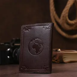 Шкіряна обкладинка для документів SHVIGEL 9,5х13 см acs0025747 - мініатюра 8