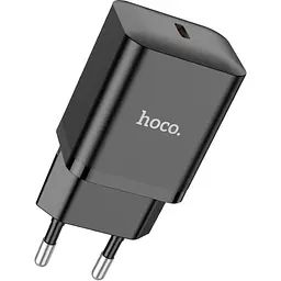 Мережевий зарядний пристрій Hoco N27 Innovative 20W Black (783448) [125138] - мініатюра 3