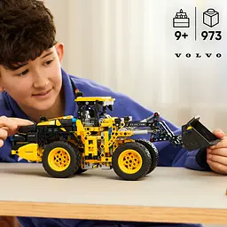 Конструктор LEGO Technic Колісний навантажувач Volvo L120 Electric 973 деталі (42209) - мініатюра 18