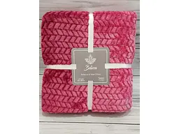 Плед мікрофібра Kapadokya Bordo 200×220 см Belizza pbe0051130 - мініатюра 2