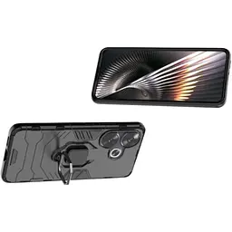 Чохол бампер Primolux Ring Armor для Xiaomi Redmi Turbo 3 / Poco F6 Black - мініатюра 2