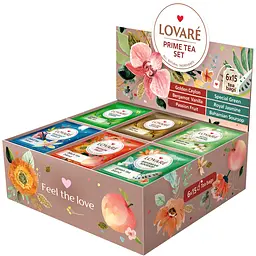 Чай асорті Lovare Prime Tea Set 180 г (90 шт. х 2 г) - мініатюра 3