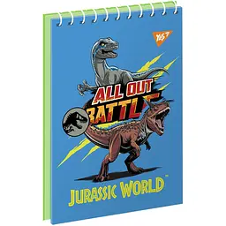 Зошит для записів Yes Jurassic World А7 спіраль 80 аркушів 1 шт. в асортименті (151949) - мініатюра 2