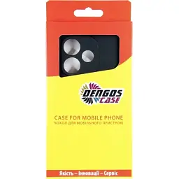 Чохол до мобільного телефона Dengos Oppo A5 Pro Case Soft + 2 Glass (Black) - мініатюра 4