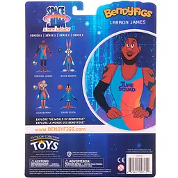 Фігурка Looney Tunes Lebron SJ2 Bendyfig (Космічний джем 2) 19 см - мініатюра 9