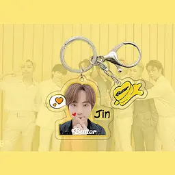Брелок Beyond The Scene BTS Jin акриловий (AK BTS 01) - мініатюра 2