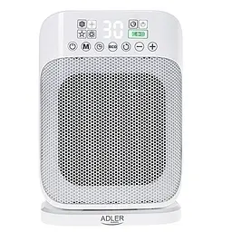 Тепловентилятор Adler AD 7727 white - мініатюра 3