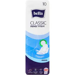 Гігієнічні прокладки Bella Classic Nova Maxi 10 шт. (BE-012-MW10-039)