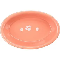 Миска Trixie для котів овальна керамічна 15х10 см 200 мл - мініатюра 4