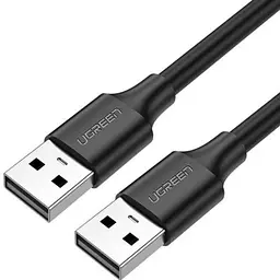 Дата кабель USB 2.0 AM/AM 0.5m US102 black Ugreen (10308)