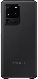 Оригінальний чохол-книжка S-View Clear View Cover для Samsung Galaxy S20 Ultra 5G Чорний EF-ZG988CBEGRU - мініатюра 5