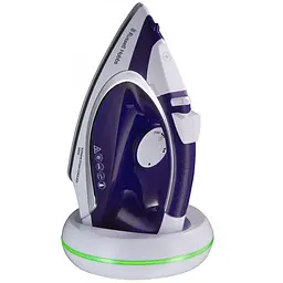 Праска Russell Hobbs Supreme Steam Cordless бездротова 2400 Вт біло-синя (23300-56) - мініатюра 2