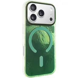 Чохол TPU Shiny Mountain (MagFit) для Apple iPhone 17 Pro Max (6.9) Green