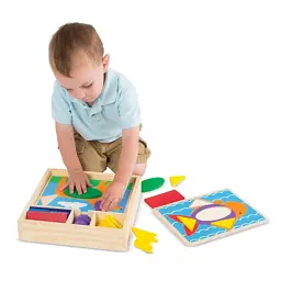 Розвиваюча іграшка Melissa&Doug Мозаика для начинающих (MD528) - мініатюра 3
