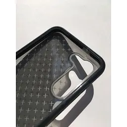 Оригінальний протиударний силіконовий чохол Tech21 Evo Check для Samsung Galaxy S23 (6.1") Black (T21-10069) - мініатюра 5