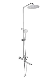 Душевая система универсальная Lidz Aria 1033, Nickel (k35) LDARI1033NKS46109 - мініатюра 1