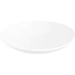 Тарілка МВМ My Home Промінь глибока 20.9 см біла (KP-121 WHITE)