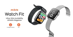 Mibro Смарт-часи Fit 44мм, 1.75", 390x450, AMOLED, BT 5.3, GPS, 2 ATM, чорний - мініатюра 2