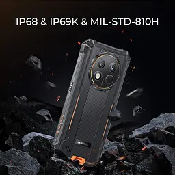 Смартфон Oukitel G1 6.5`HD+ /6GB/256GB/ T606 /10600mAh/48+5Мп/ IP69K /NFC Black - мініатюра 5