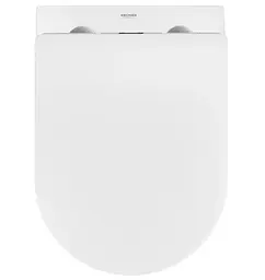 Унітаз підвісний безобідковий Kroner Harz WHI523632 RIMLESS з сидінням (KH523632WHIR) (CV032969) - мініатюра 8
