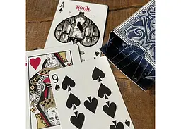 Карти гральні United States Playing Card Company Ravn IIII by Stockholm17 (blue) (PC_R317B) - мініатюра 4